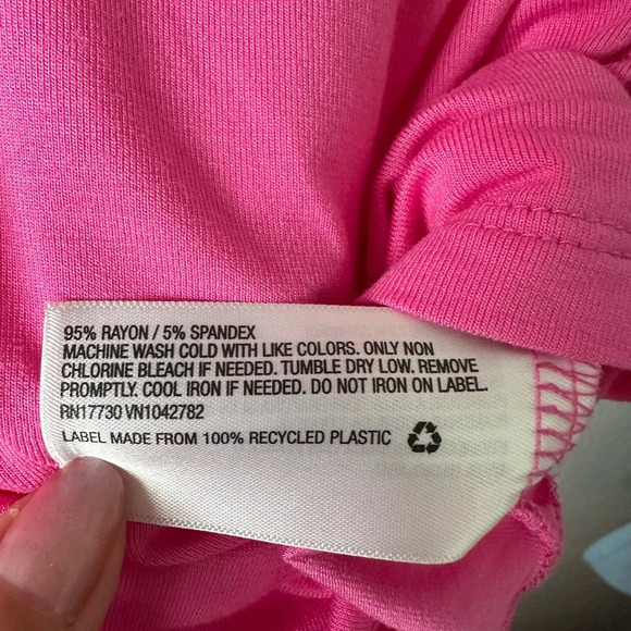 ISABEL Pink Short Sleeves Small Maternity Short Sleeves Top BNWT - Picture 5 of 5